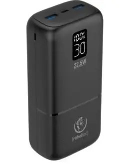 Rebeltec външна батерия P30 LCDPD 30 000mAh PD 22,5