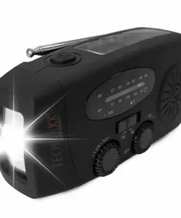 Technaxx Deutschland GmbH & Co. KG Hand crank and solar ra dio Technaxx