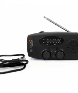 Technaxx Deutschland GmbH & Co. KG Hand crank and solar ra dio Technaxx