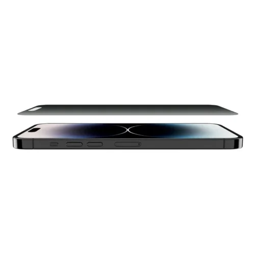 Alternative view of Belkin Tempeчервен glass Tempeчервен Privacy Anti-Microbal for iPhone 14 Pro Max