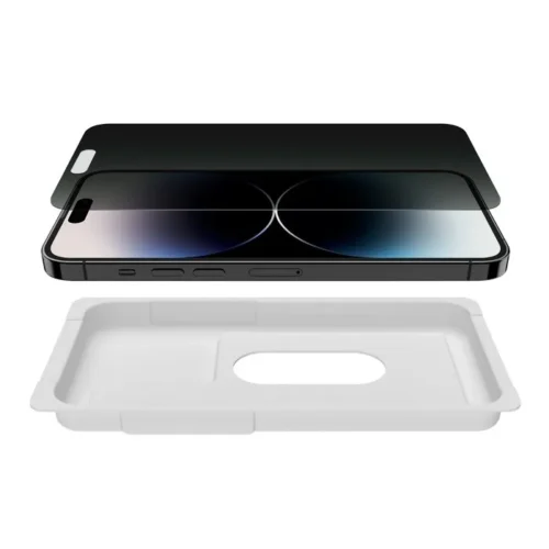 Belkin Tempeчервен glass Tempeчервен Privacy Anti-Microbal for iPhone 14 Pro