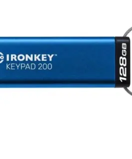 Kingston Pendrive 128GB IronKey Keypad 200 FIPS140-3 Level 3 AES-256