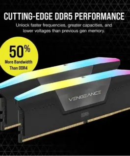 Corsair DDR5 VENGEANCE RGB памет 64GB/6000