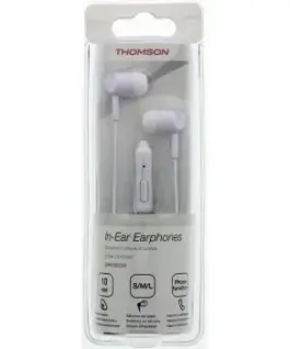 Thomson Earphones with microphone EAR3005W бял