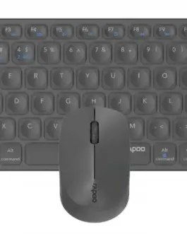 RAPOO Keyboardкомплект 9600M multimode сив