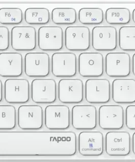 RAPOO Keyboardкомплект 9600M бял