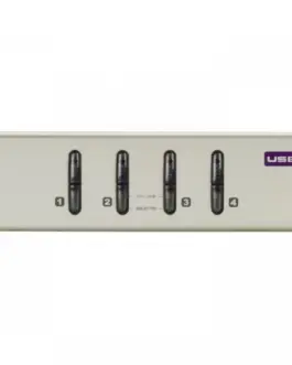 Alternative view of ATEN 4-Port USB VGA/Audio KVM Switch CS74U