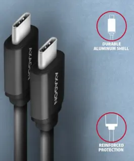 AXAGON BUCM-CM20TB кабел Twister USB-C USB-C