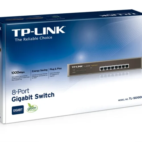 TP-LINK SG1008 switch 8x1GbE Desktop/Rack
