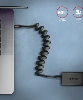 AXAGON BUCM-CM20TB кабел Twister USB-C USB-C