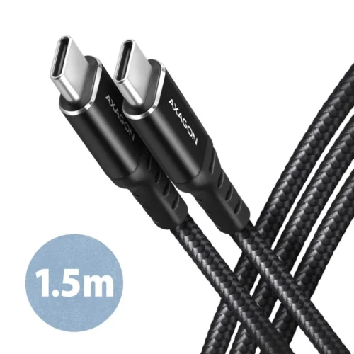 AXAGON BUCM-CM15AB кабел PD 60 W USB-C USB-C 1.5m
