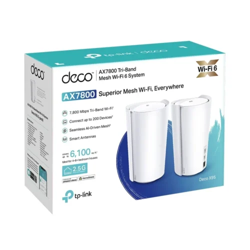 TP-LINK WiFi Mesh AX7800 Deco X95