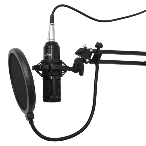 Media-Tech Studio and streaming microphone MT397K черен