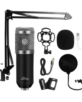 Media-Tech Studio and streaming microphone MT397S silver
