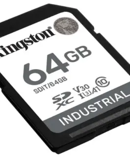 Alternative view of Kingston Card microSD 64GB CL10 UHS-I Industrial without адаптер