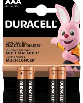 Алкална батерия DURACELL BASIC LR03 /4 бр. в блистер/ 1.5V