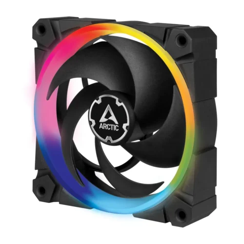 Alternative view of Вентилатори ARCTIC BioniX P120 A-RGB Black 120mm 3 Броя, Включен контролер
