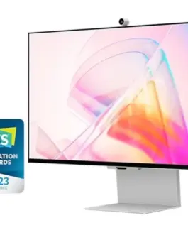 Alternative view of Samsung Monitor 27 inches Viewfinity S90PC IPS 5120x2880 5K/UHD+ 16:9 1xminiDP 1xTB4.0 (90W/15W) 3xUSB3.0 WiFi/BT 5ms 60 Hz HAS+PIV speakers flat SMART 3Yd2d