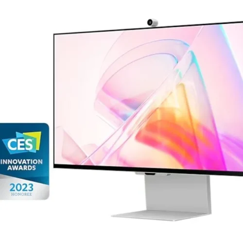 Alternative view of Samsung Monitor 27 inches Viewfinity S90PC IPS 5120x2880 5K/UHD+ 16:9 1xminiDP 1xTB4.0 (90W/15W) 3xUSB3.0 WiFi/BT 5ms 60 Hz HAS+PIV speakers flat SMART 3Yd2d