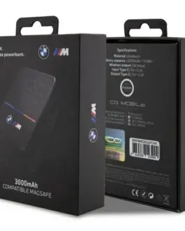 Alternative view of BMW Inductive външна батерия Mag Safe 3000mAh 5W черен