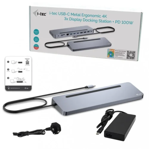 i-tec i-tec USB-C Metal Ergon omic 4K 3x DD PD 100W