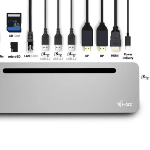 i-tec i-tec USB-C Metal Ergon omic 4K 3x DD PD 100W +