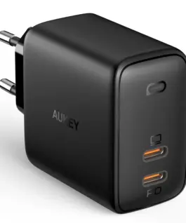 AUKEY AUKEY PA-B4S Omnia GaN мрежово зарядно 2xUSB C Po