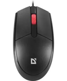 Alternative view of Defender WIчервен OPTIC мишка DELTA MM-523 черен