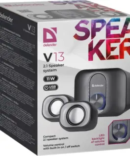 Defender Компютър SPEAKERS V13 2 .1 11W USB