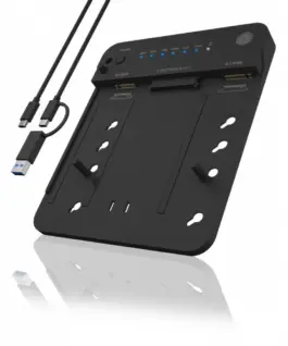 Alternative view of IcyBox ICY BOX IB-2915MSCL-C31 M.2 NVMe and SATA 2,5/3