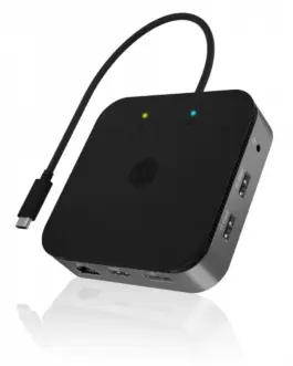 Alternative view of IcyBox ICY BOX IB-DK408-C41 7in1,HDMI,DP,USB,LAN