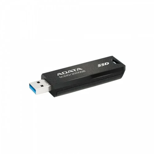 Adata външен SSD SC610 2000 GB USB3.2A Gen2 черен
