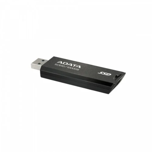 Alternative view of Adata външен SSD SC610 1000 GB USB3.2A Gen2 черен