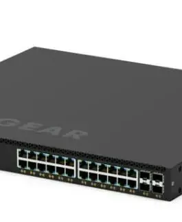 Alternative view of Netgear Switch GSM4328 24xGE PoE+ 4xSFP+