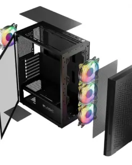 Alternative view of Logic Concept Компютър cases ARMANIS ARGB MIDI черен