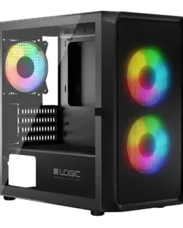 Alternative view of Logic Concept Компютър case PORTOS ARGB MINI черен