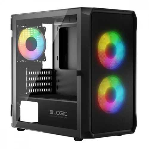 Alternative view of Logic Concept Компютър case PORTOS ARGB MINI черен