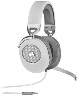 Corsair HS65 Surround Headset бял