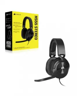 Alternative view of Corsair HS55 Stereo Headset carbon