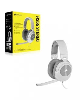 Alternative view of Corsair HS55 Stereo Headset бял