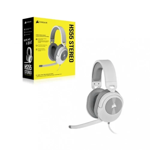Alternative view of Corsair HS55 Stereo Headset бял