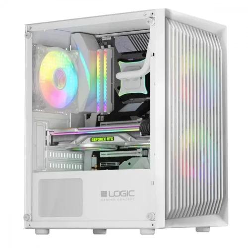 Logic Concept Компютър case ATOS ARGB MINI 3.0 бял