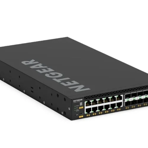 Alternative view of Netgear Switch XSM4324 12x10GE 12xSFP+