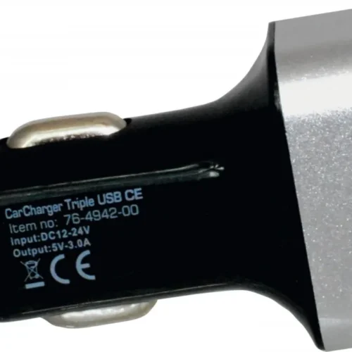 Alternative view of TechniSat зарядно за кола Carзарядно Triple USB CE