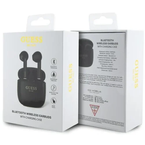 Alternative view of GUESS Bluetooth слушалки TWS GUTWST26PSK черен