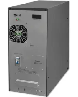 Alternative view of Qoltec UPS on line Pure Sine Wave, 6kVA, 4.8kW, LCD