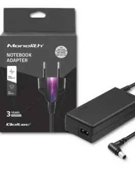 Qoltec захранващ блок 90W | 19V | 4.74A | 5.5 * 2.5