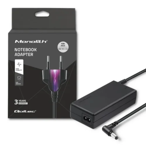 Qoltec Лаптоп адаптер for Asus 19V | 90W | 4.74A | 5.5*2.5