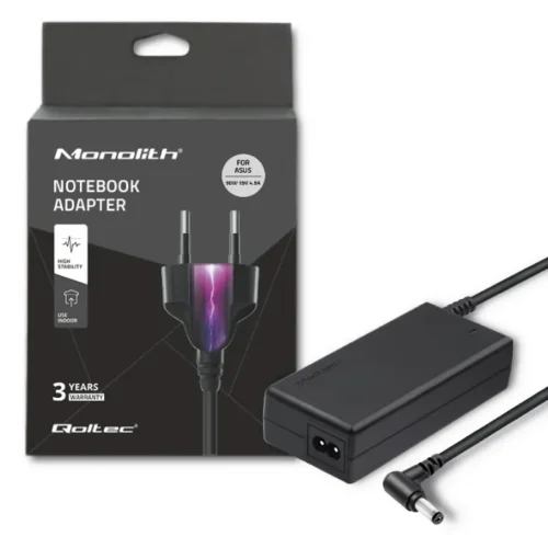 Qoltec Лаптоп адаптер for Asus 90W 19V 4.9A 5.52.5