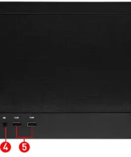 MSI MAG FORGE 320R AIR FLOW TEMPEчервен GLASS